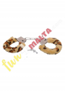 Furry Handcuffs, leopard - Price Cut -